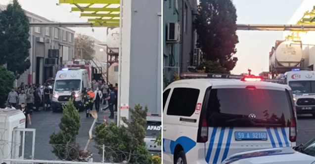 Çerkezköy’de korkunç iş kazası