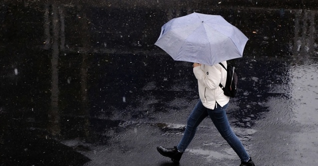 Gök gürültülü sağanak yağmur uyarısı!