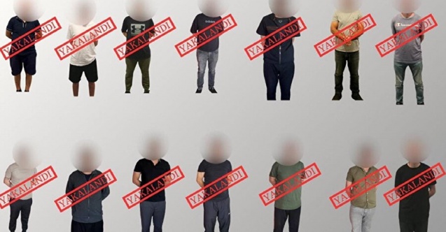 Kırmızı bültenle aranan 14 suçlu 5 ülkeden Türkiye'ye getirildi