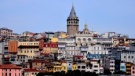 Galata Kulesi renklendi