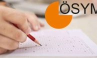 ÖSYM sınav takvimini açıkladı