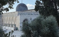 Mescid-i Aksa bu cuma da neredeyse boş kaldı