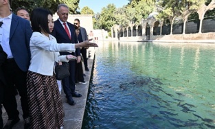 Japon Prenses Şanlıurfa'da