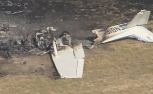 Colorado’da uçaklar havada çarpıştı
