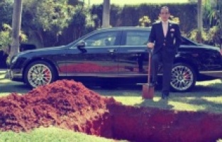 “Milyon dolarlık Bentley’imi gömeceğim"