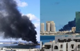 Türkiye’ye ait gemiyi vurdular