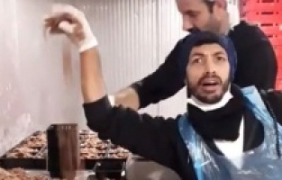 Tepki çeken görüntü!