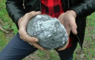 Mangal yaptıkları sırada bahçeye düştü: