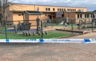 Müslüman çocukların okulu kundaklandı!