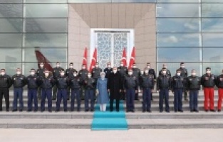 Cumhurbaşkanı Erdoğan pilotlarla bir araya geldi