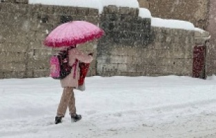 Van'da kar kalınlığı 45 santimetreye ulaştı