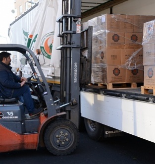 Her ay 5 bin aile gıda yardımı yapılacak