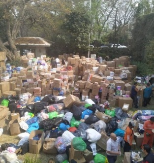 Meksika'dan Türkiye'deki depremzedeler için 140 ton yardım