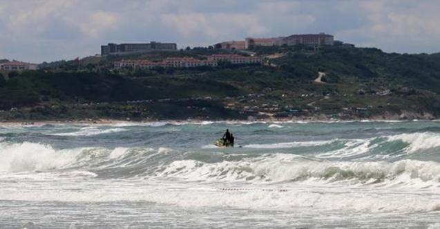 Şile’de bugün de denize girmek yasak!