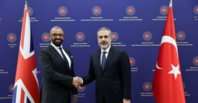 Bakan Fidan İngiliz mevkidaşıyla görüştü