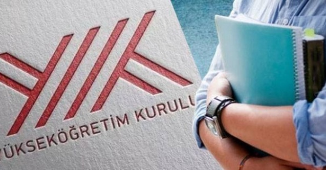 YÖK Başkanı Özvar duyurdu