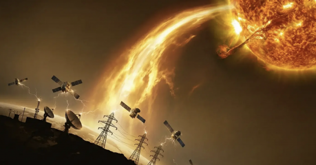 Güneş'te şiddetli patlama!